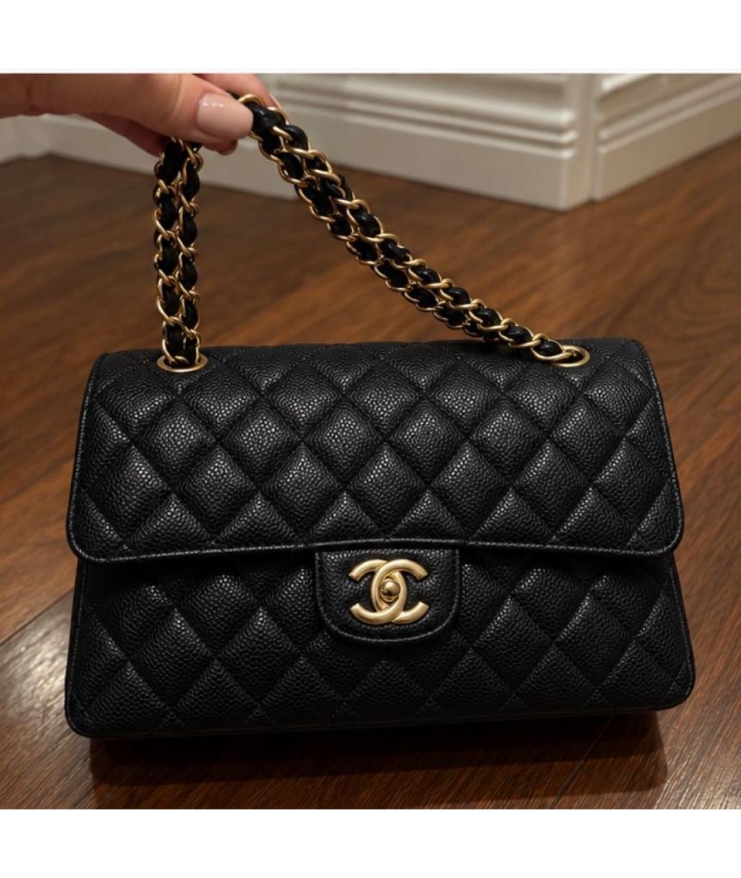 CHANEL Черная сумка через плечо, фото 2