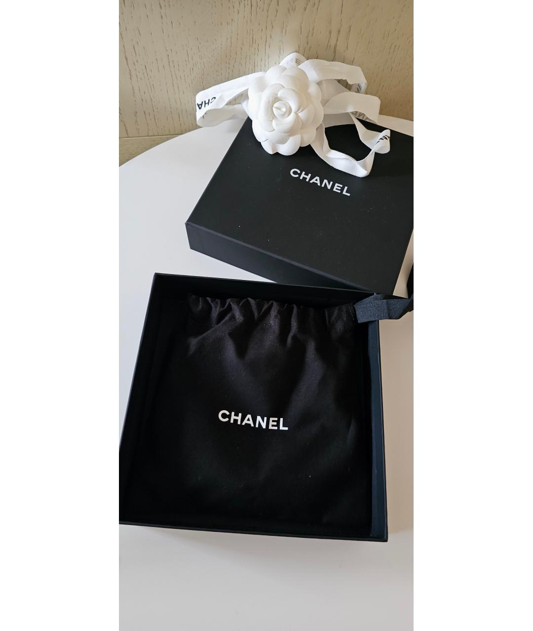 CHANEL Черный кожаный ремень, фото 5