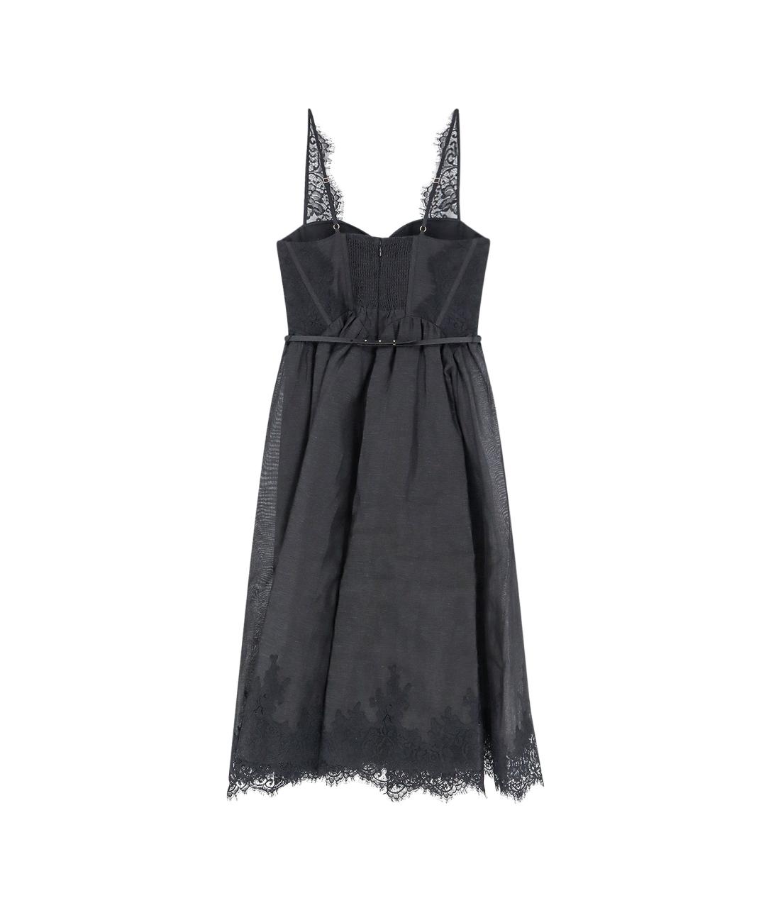 ZIMMERMANN Черное платье, фото 2