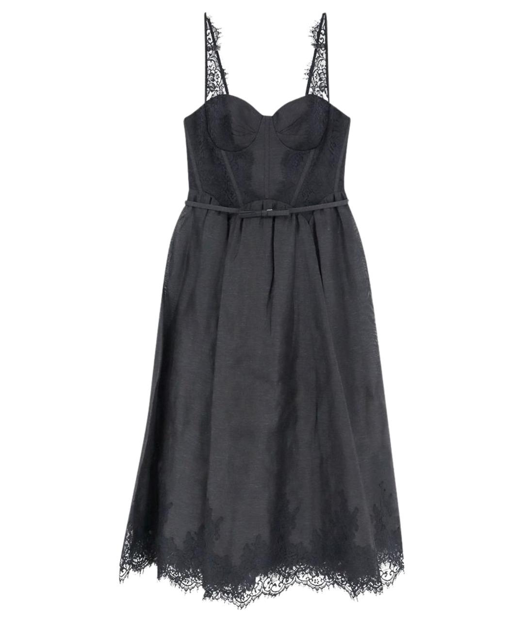 ZIMMERMANN Черное платье, фото 1