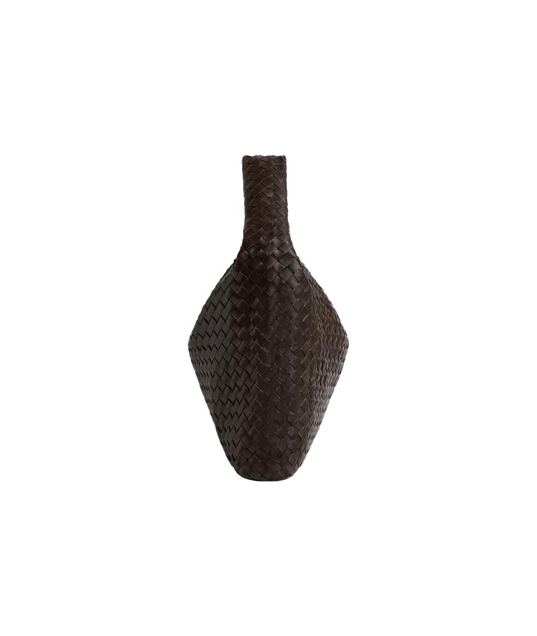 BOTTEGA VENETA Коричневая кожаная сумка через плечо, фото 2