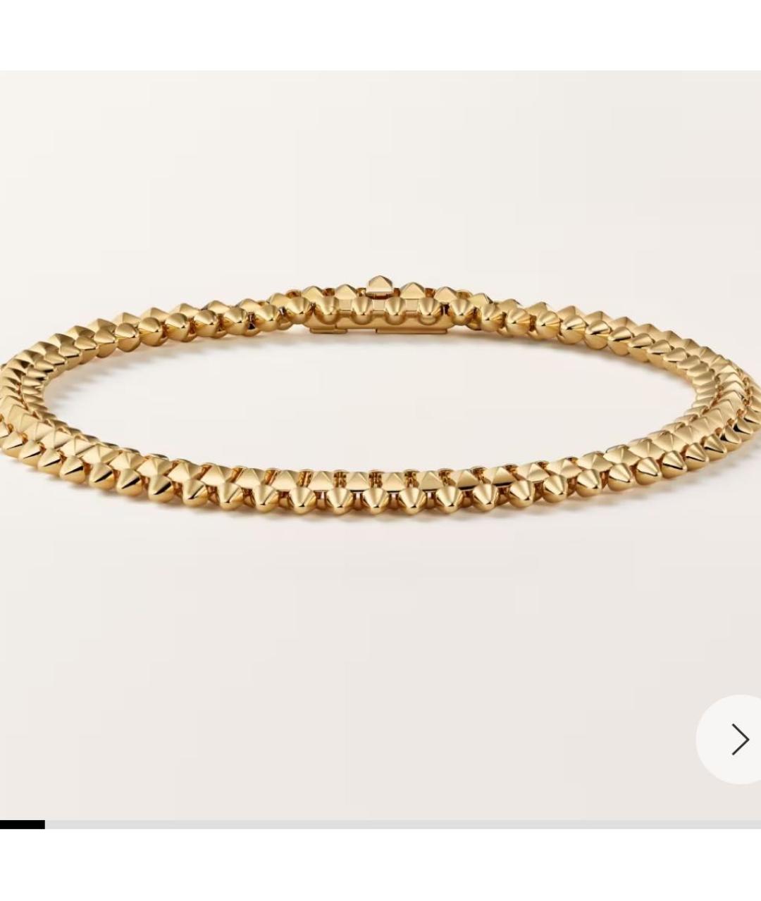 CARTIER Золотой браслет из желтого золота, фото 3