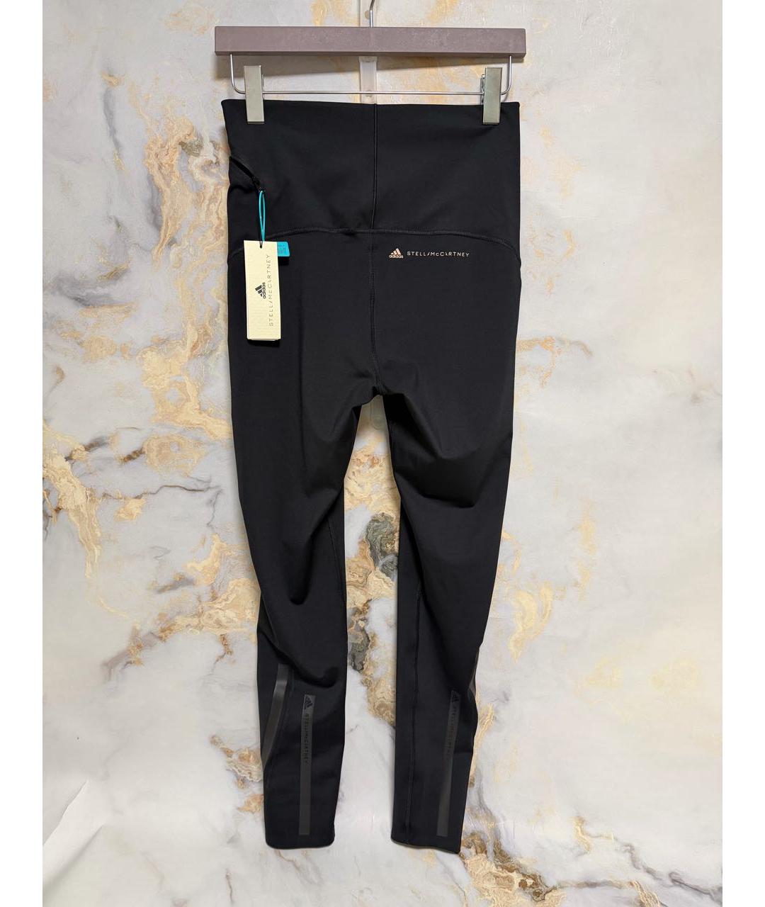 ADIDAS BY STELLA MCCARTNEY Черные леггинсы и велосипедки, фото 5