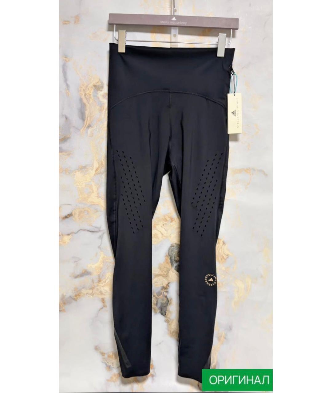 ADIDAS BY STELLA MCCARTNEY Черные леггинсы и велосипедки, фото 2