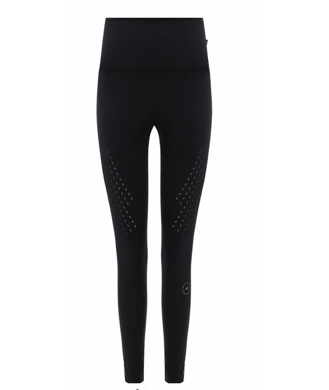 ADIDAS BY STELLA MCCARTNEY Черные леггинсы и велосипедки, фото 1