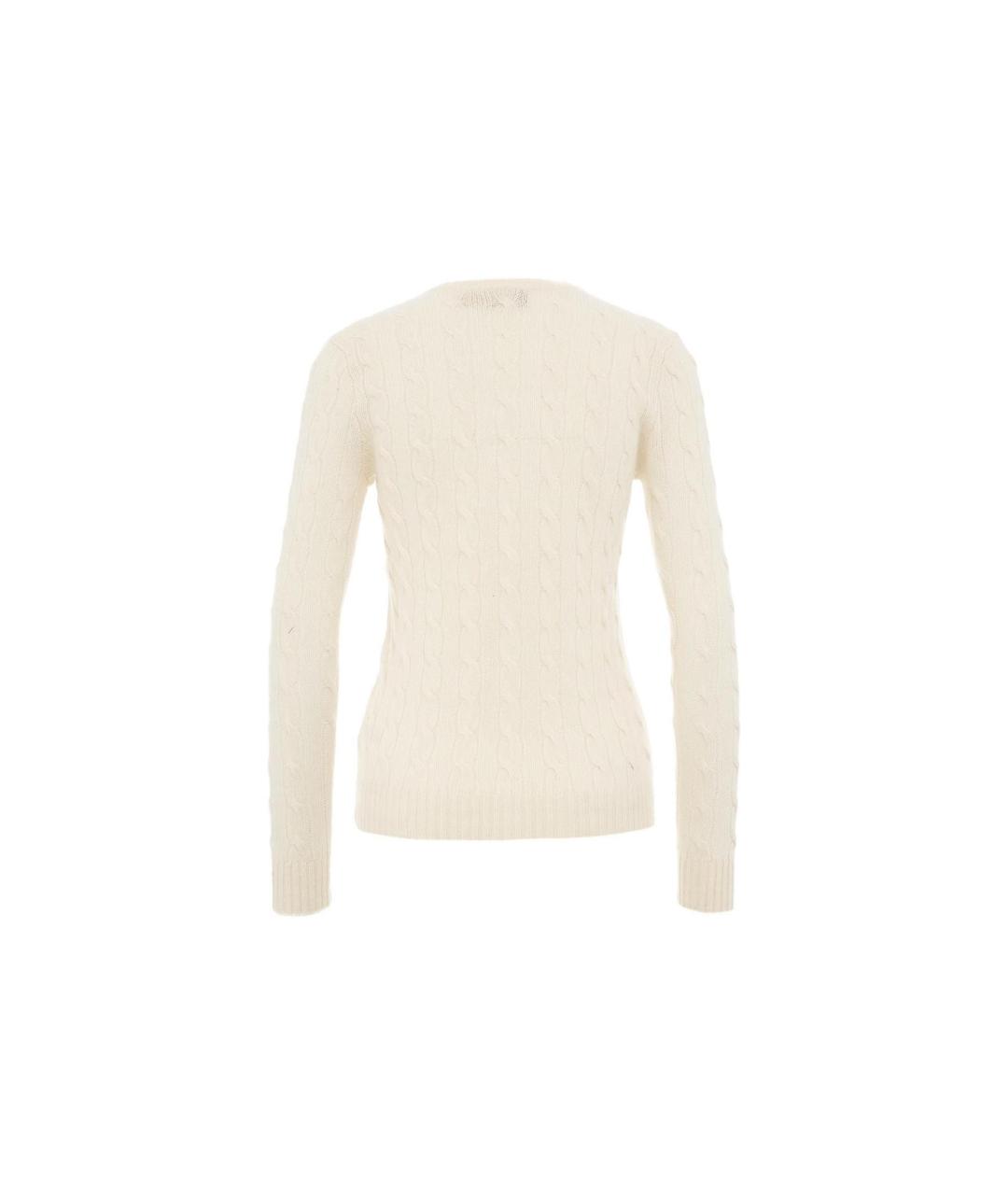 POLO RALPH LAUREN Белый джемпер / свитер, фото 2