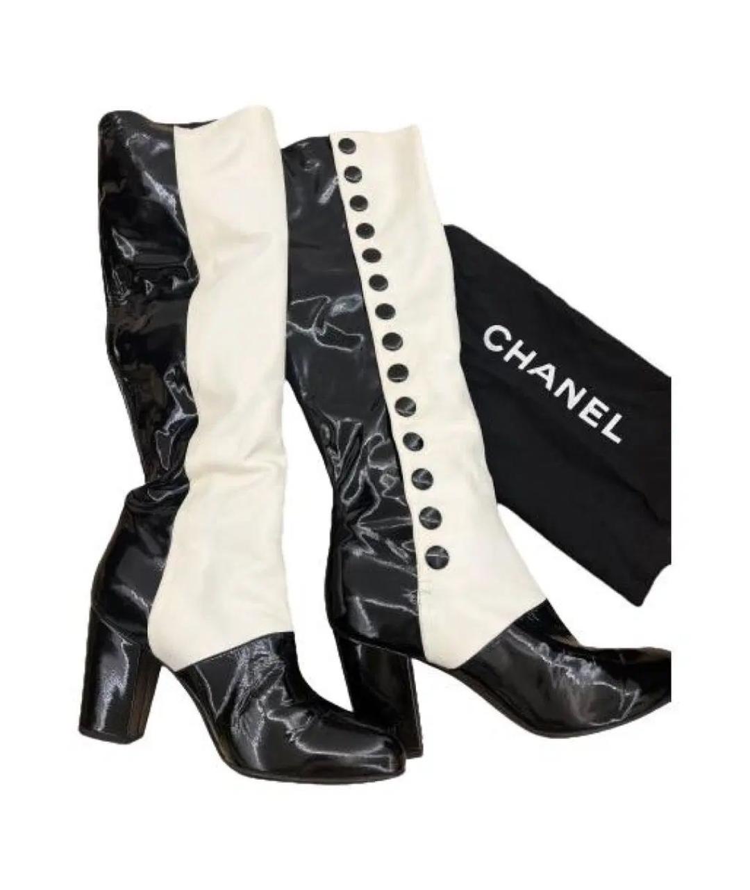 CHANEL Мульти кожаные ботинки, фото 4