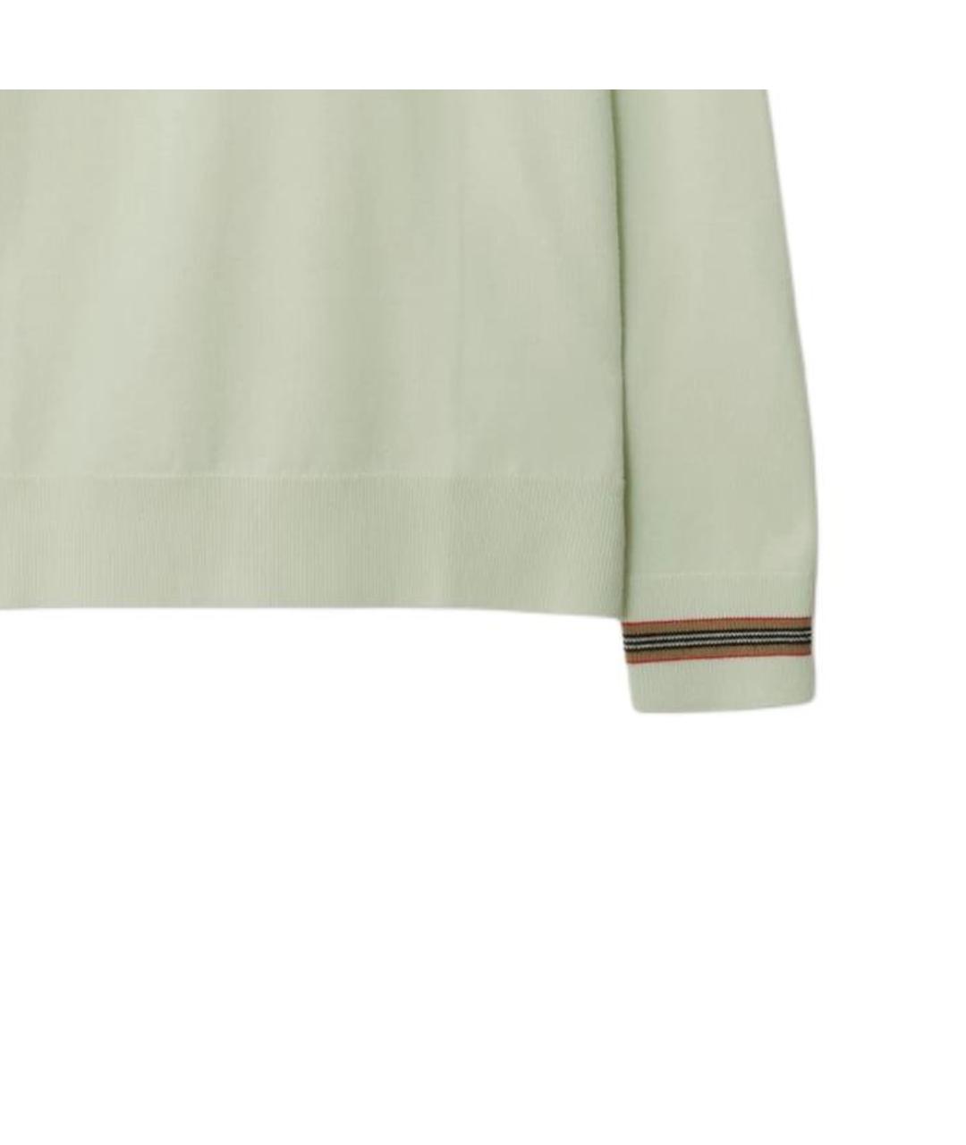 BURBERRY Салатовый джемпер / свитер, фото 4