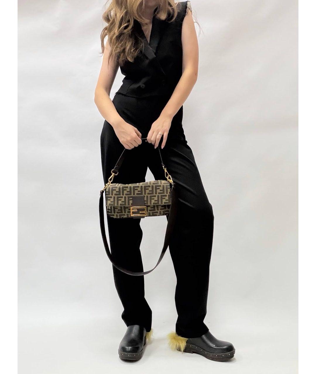 SAINT LAURENT Черный жилет, фото 4