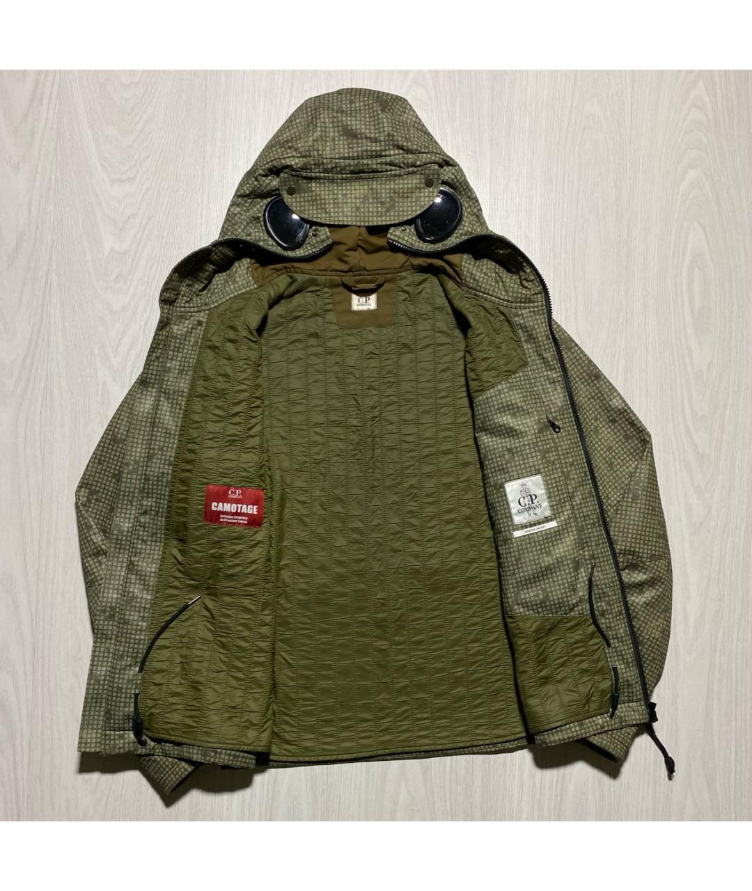 CP COMPANY Зеленая полиэстеровая куртка, фото 4