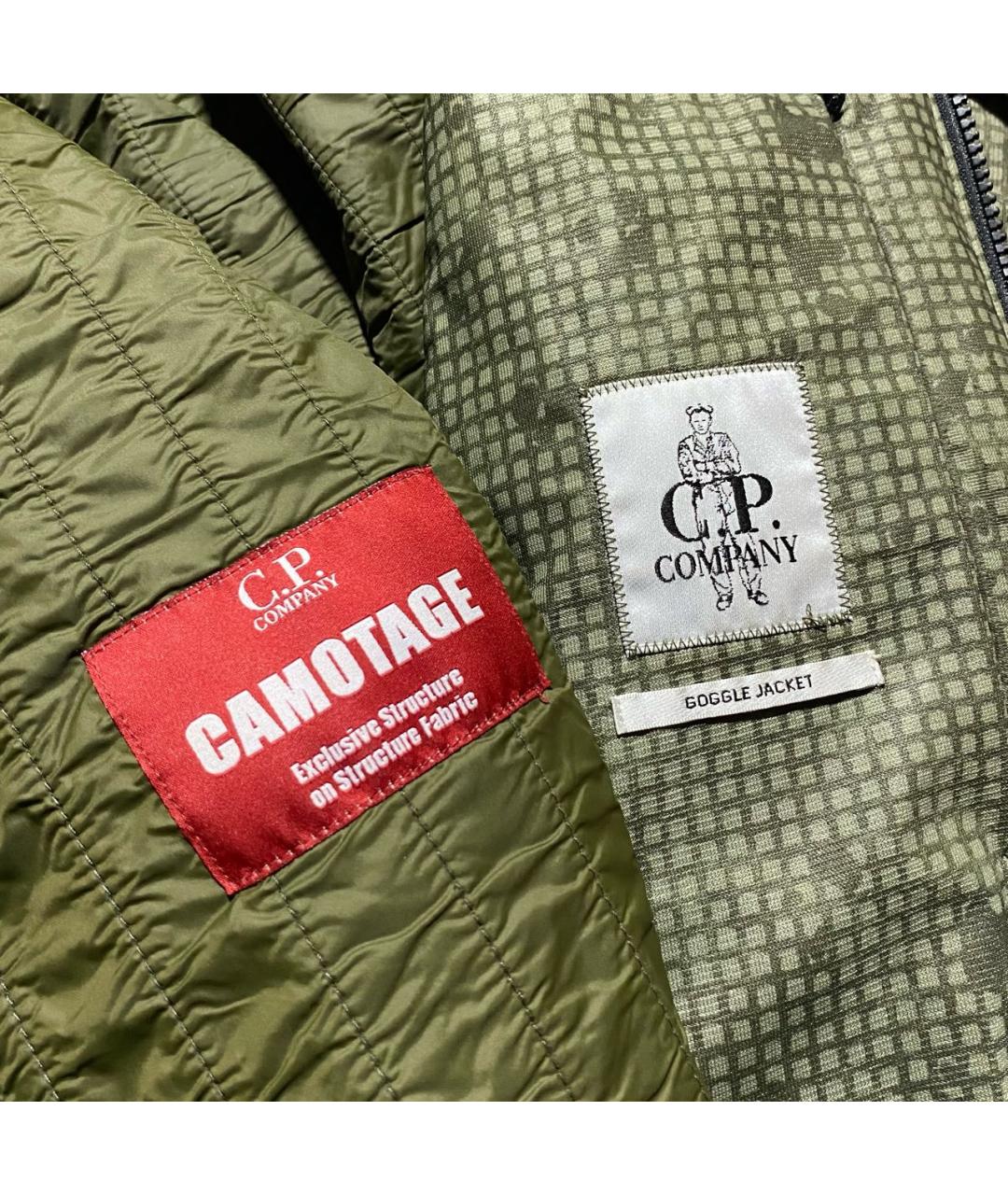 CP COMPANY Зеленая полиэстеровая куртка, фото 6