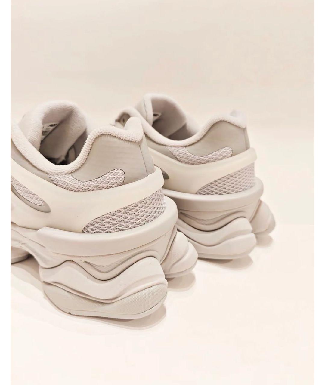 NEW BALANCE Серые резиновые низкие кроссовки / кеды, фото 4