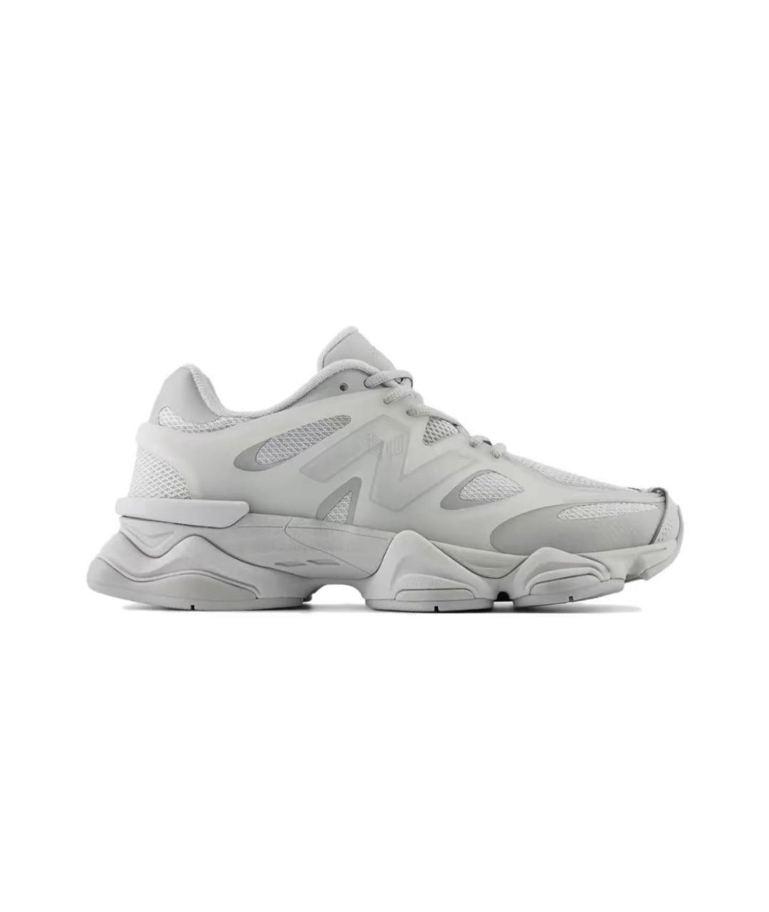 NEW BALANCE Серые резиновые низкие кроссовки / кеды, фото 6