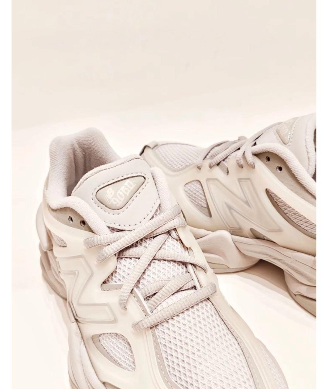 NEW BALANCE Серые резиновые низкие кроссовки / кеды, фото 5