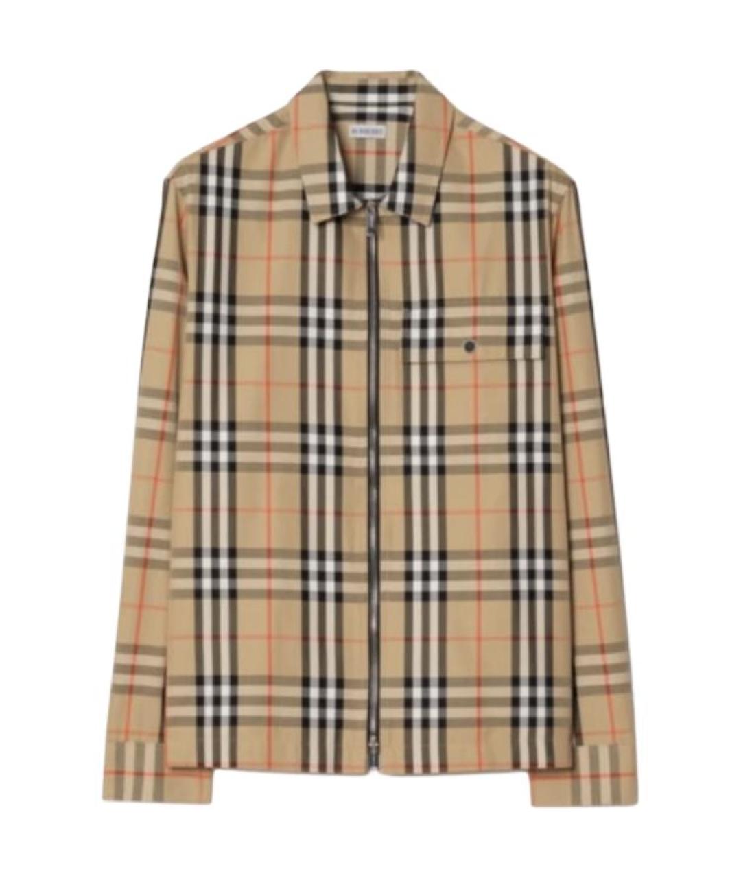 BURBERRY Хаки куртка, фото 1