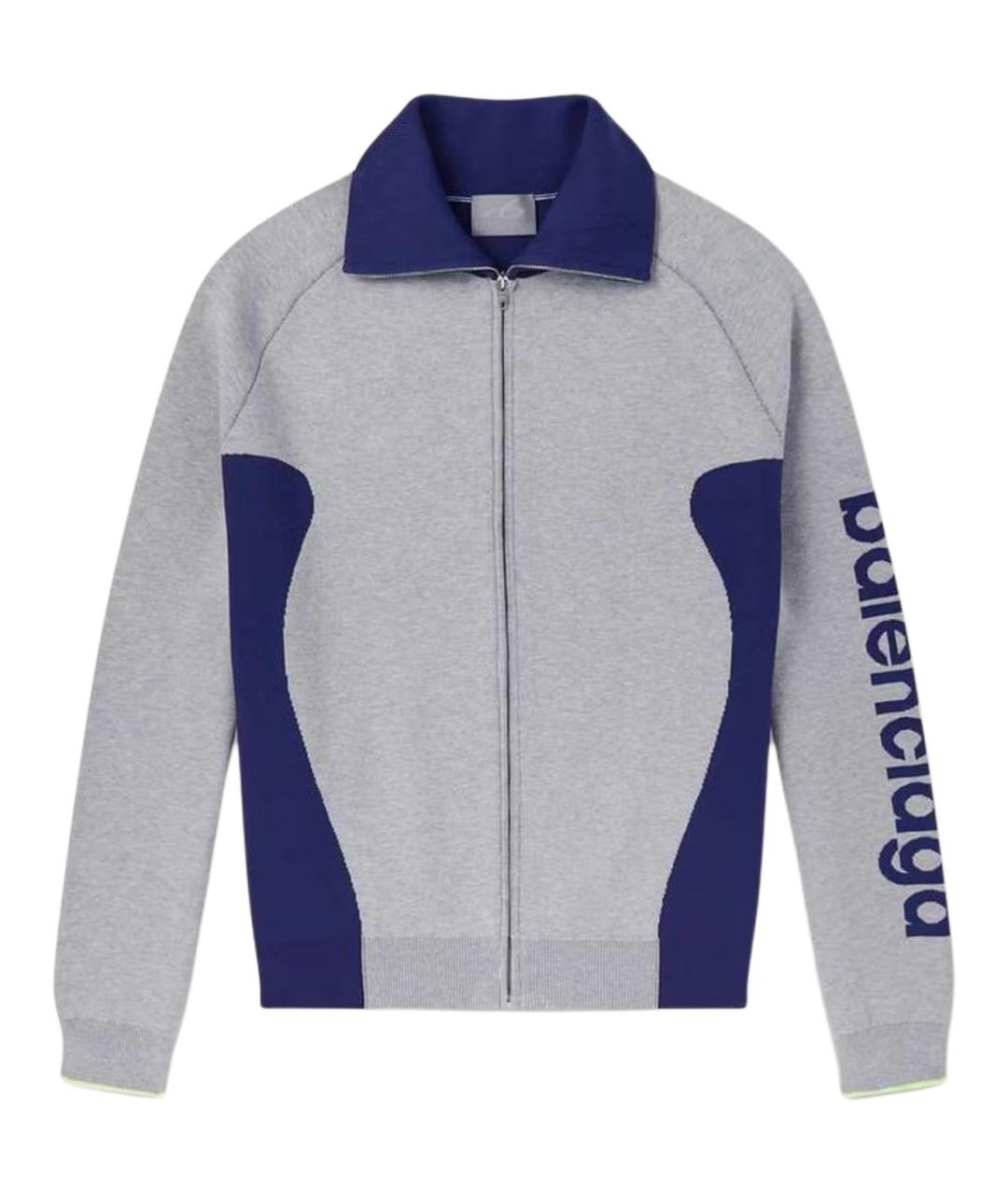 BALENCIAGA Серый джемпер / свитер, фото 1