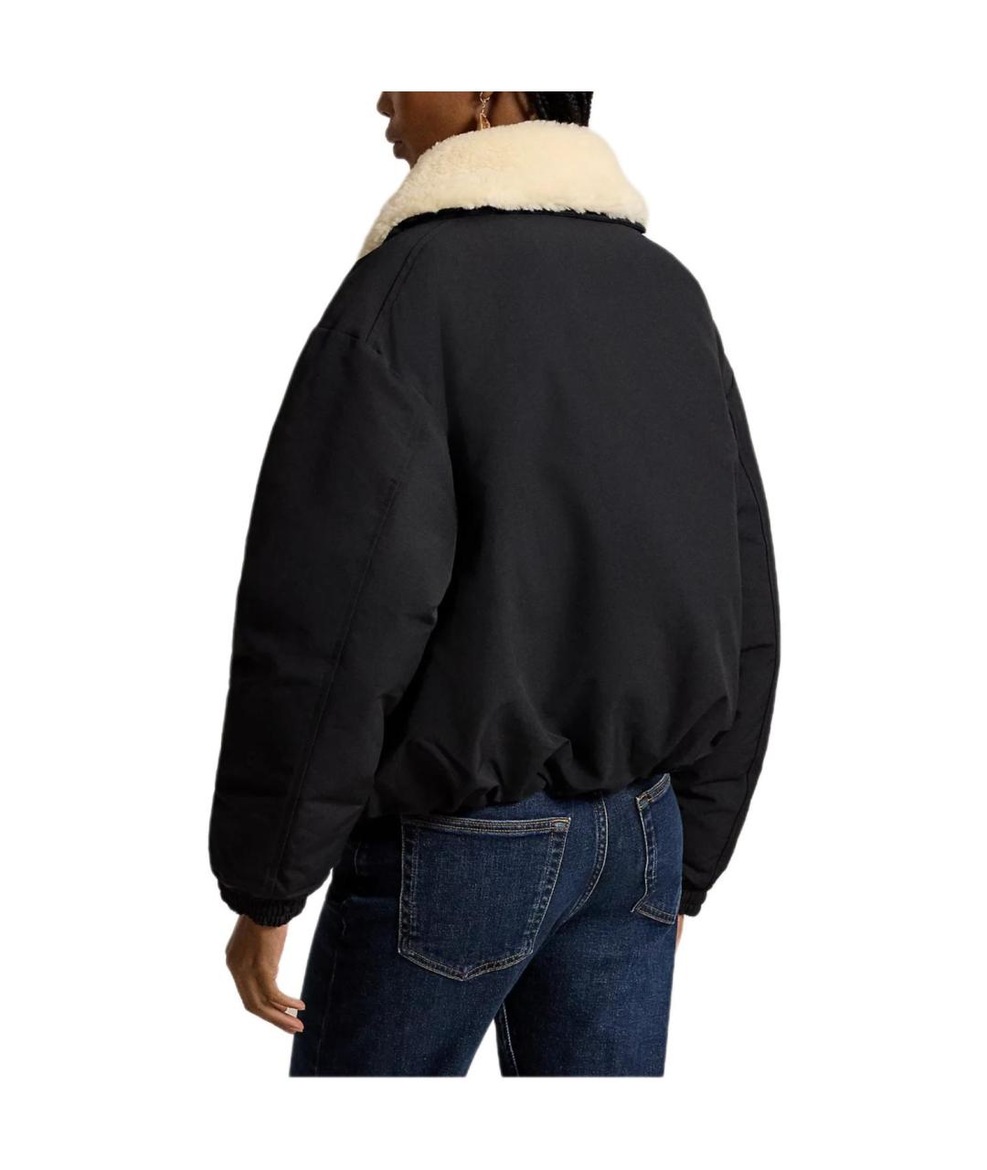 POLO RALPH LAUREN Черный пуховик, фото 3