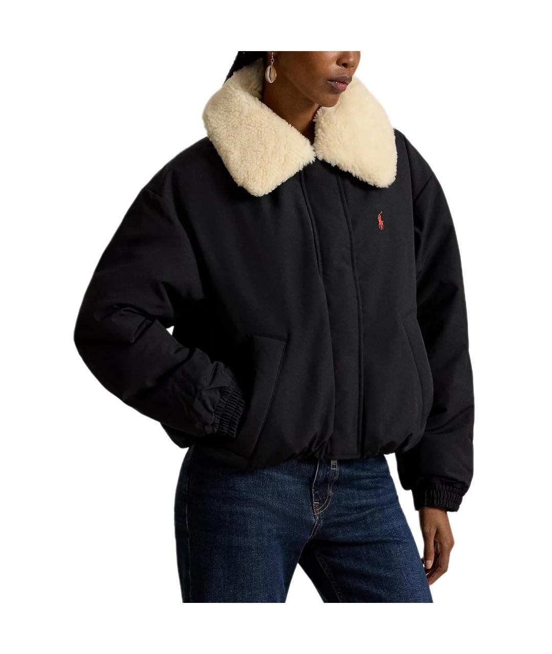 POLO RALPH LAUREN Черный пуховик, фото 2