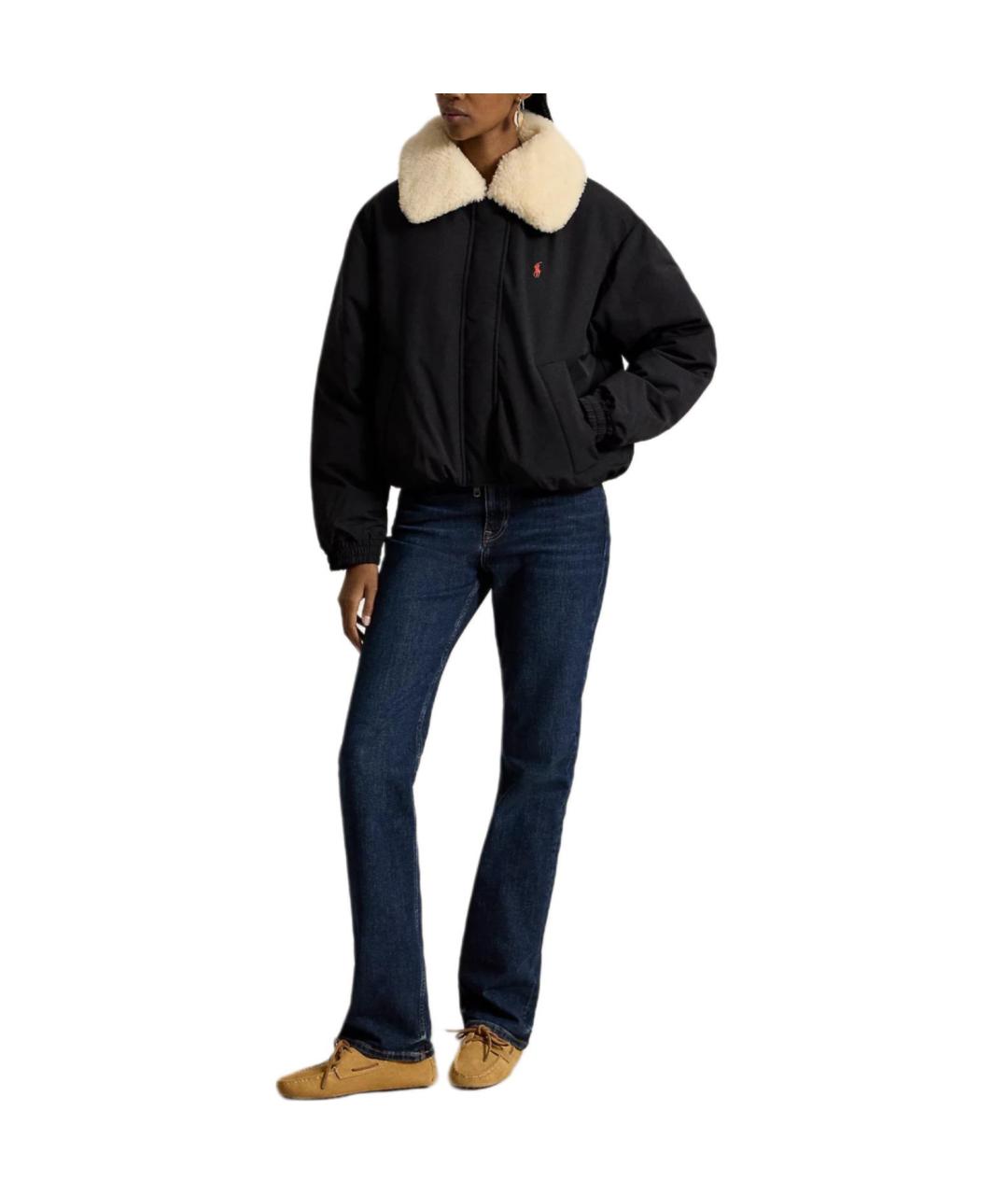 POLO RALPH LAUREN Черный пуховик, фото 4