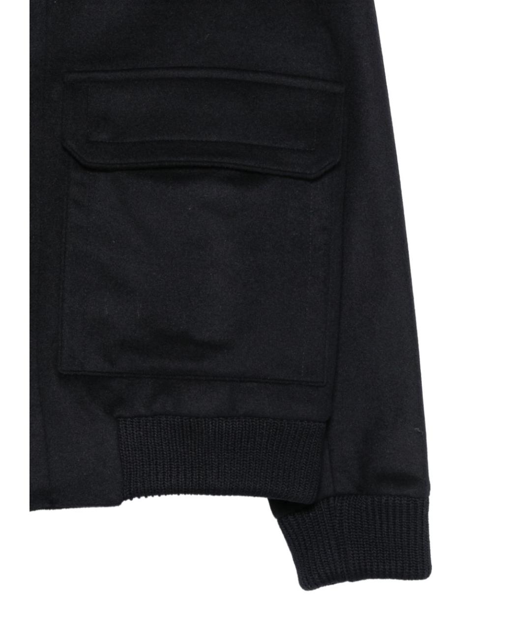 CORNELIANI Темно-синяя шерстяная куртка, фото 3