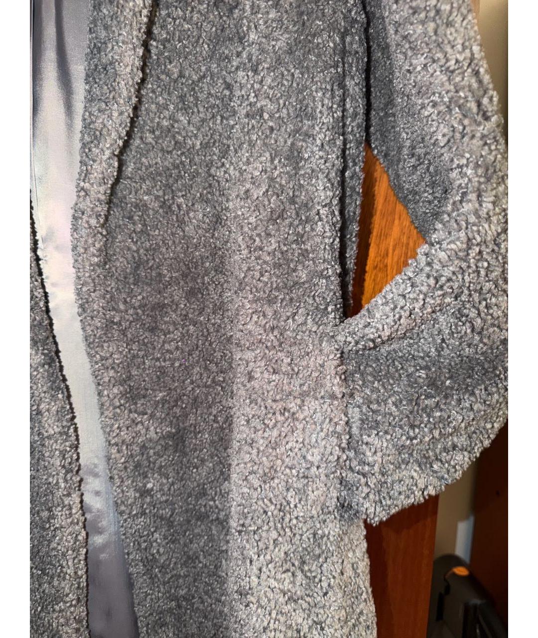 'S MAX MARA Антрацитовое пальто, фото 4