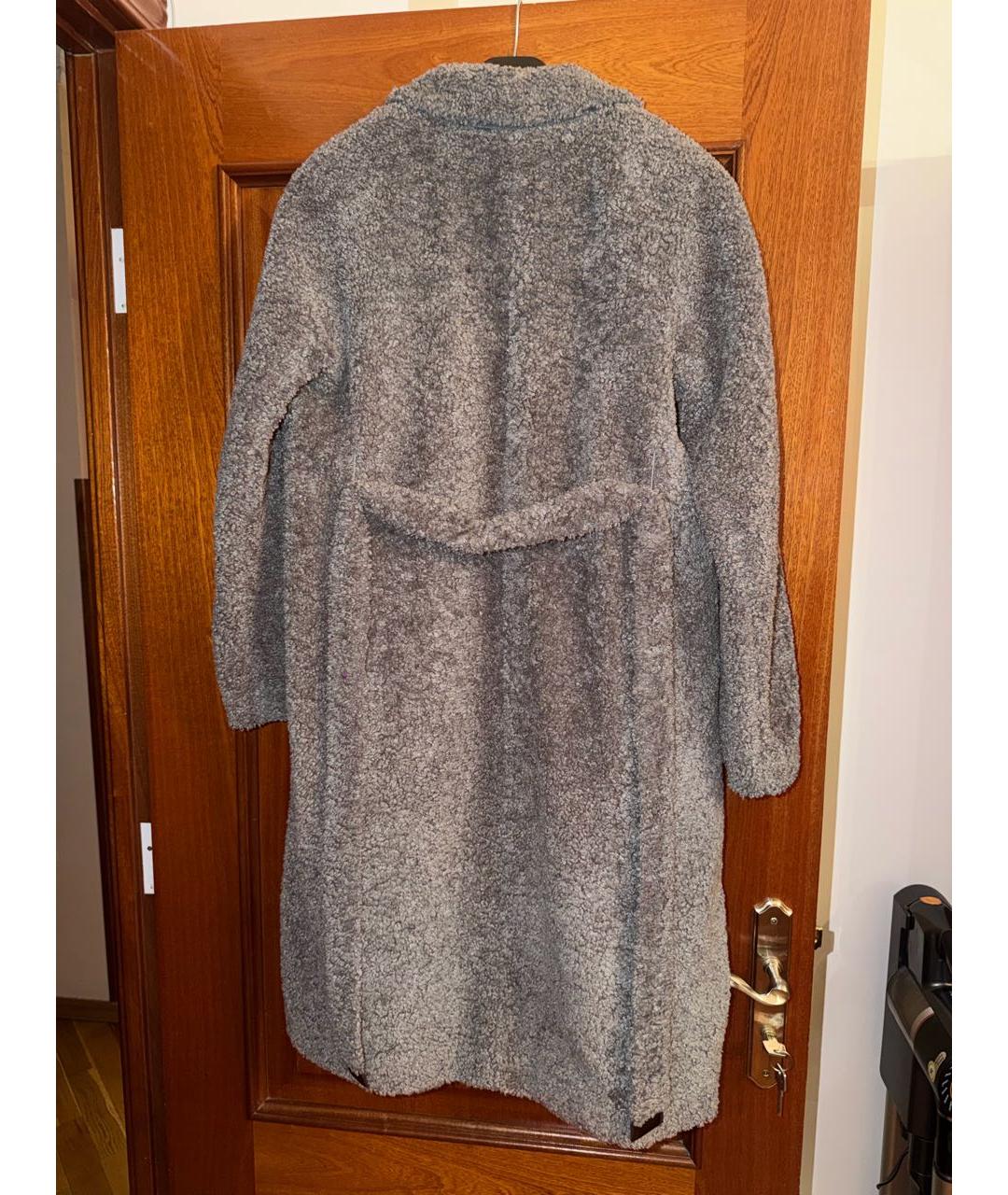 'S MAX MARA Антрацитовое пальто, фото 2
