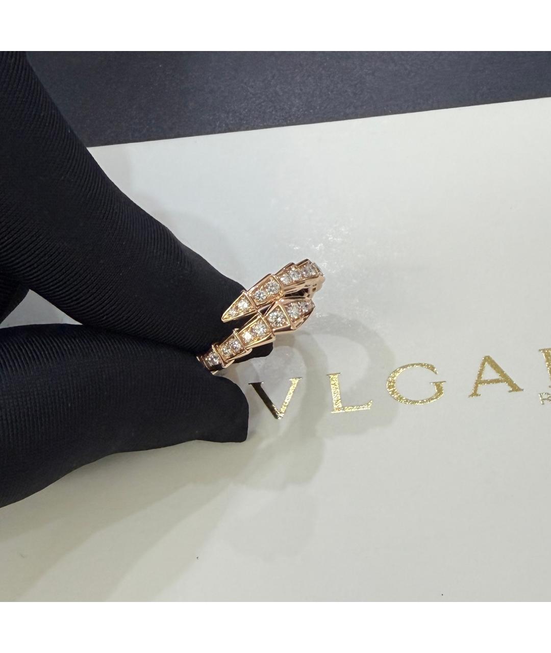 BVLGARI Золотое кольцо из розового золота, фото 2