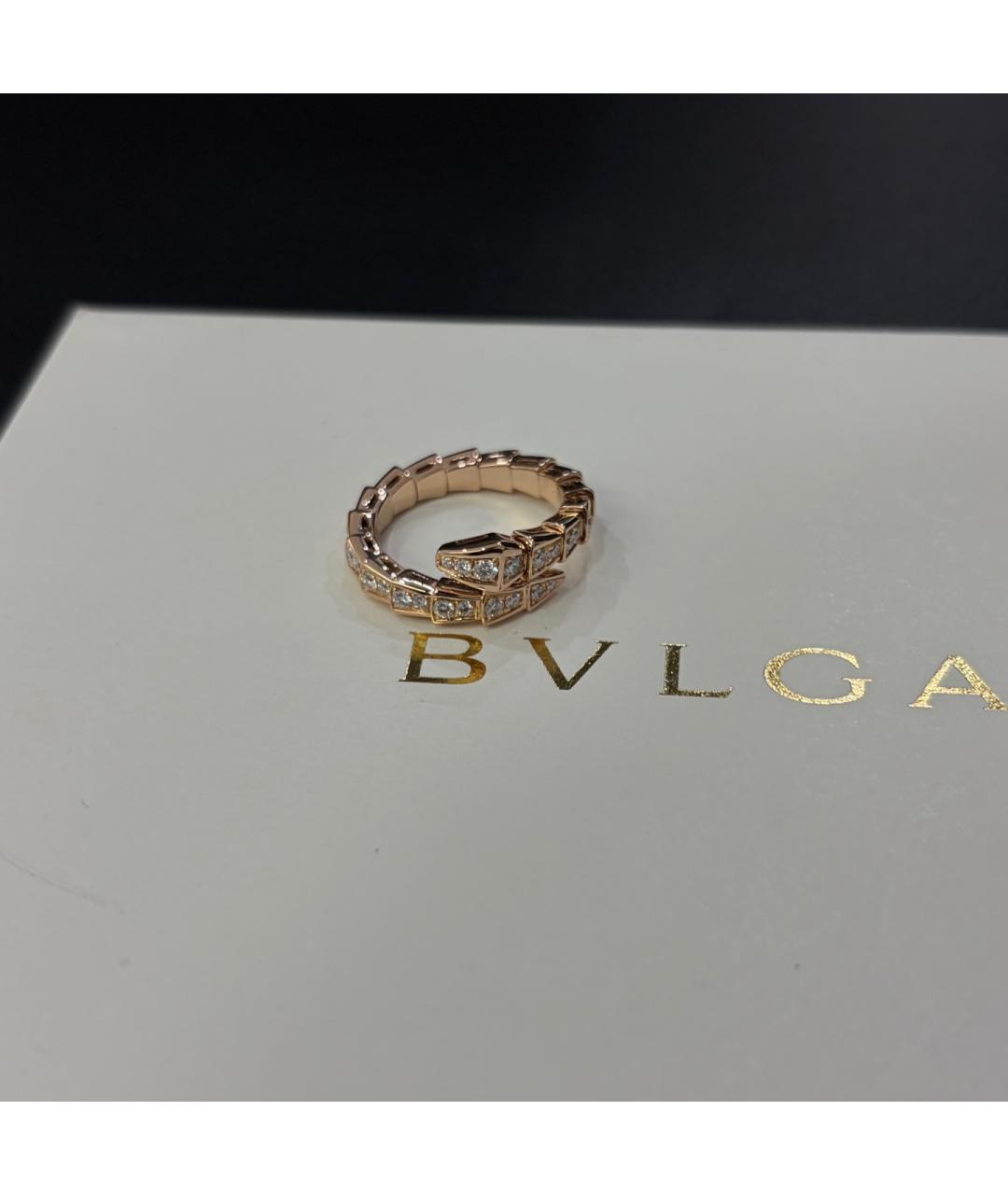 BVLGARI Золотое кольцо из розового золота, фото 4