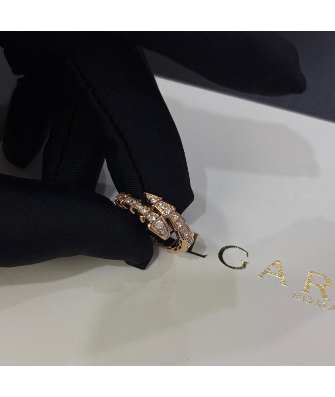 BVLGARI Золотое кольцо из розового золота, фото 3
