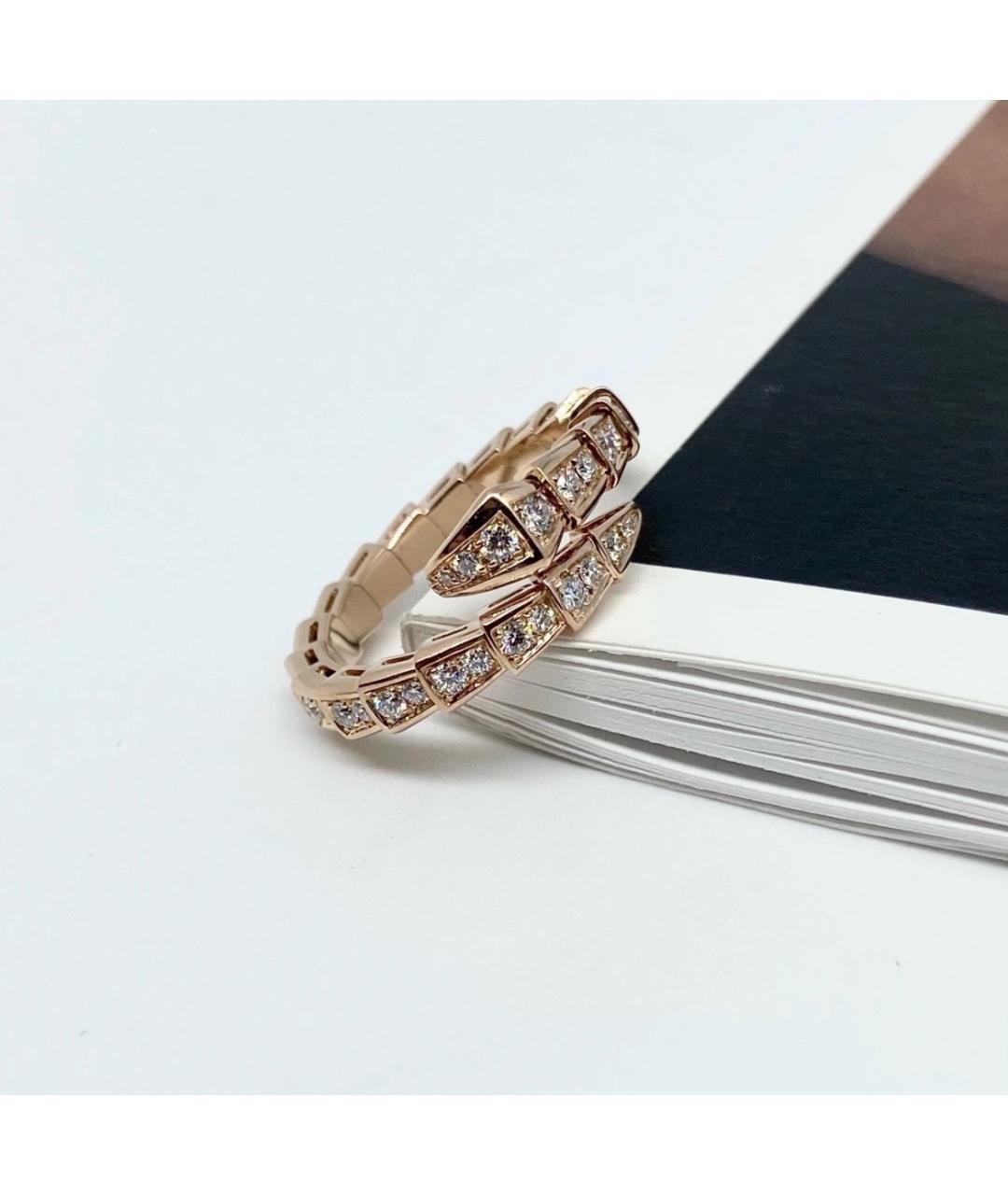 BVLGARI Золотое кольцо из розового золота, фото 5