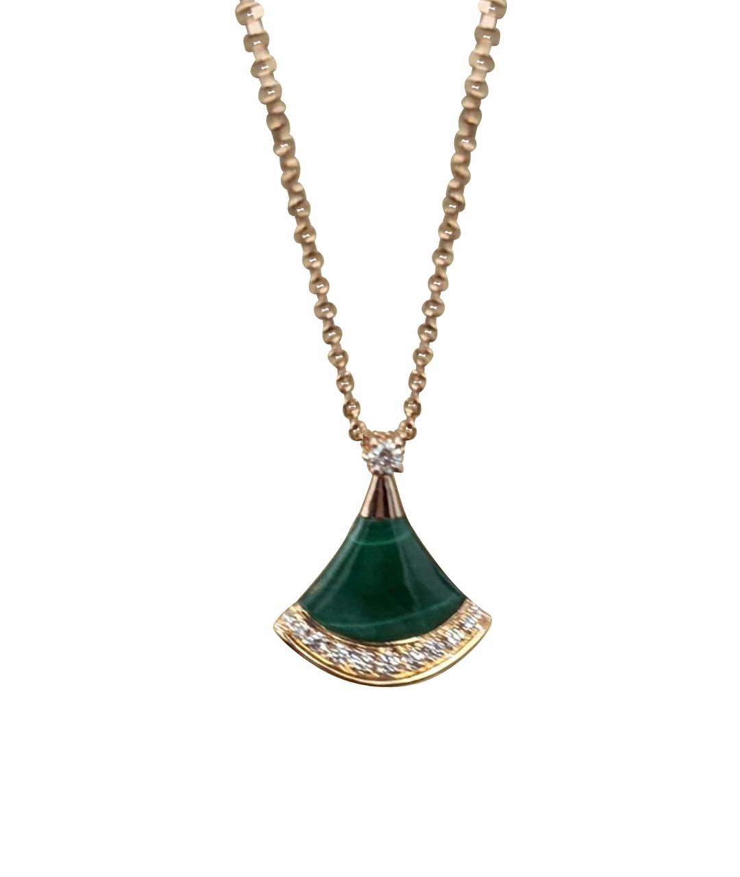 BVLGARI Золотая подвеска из розового золота, фото 1