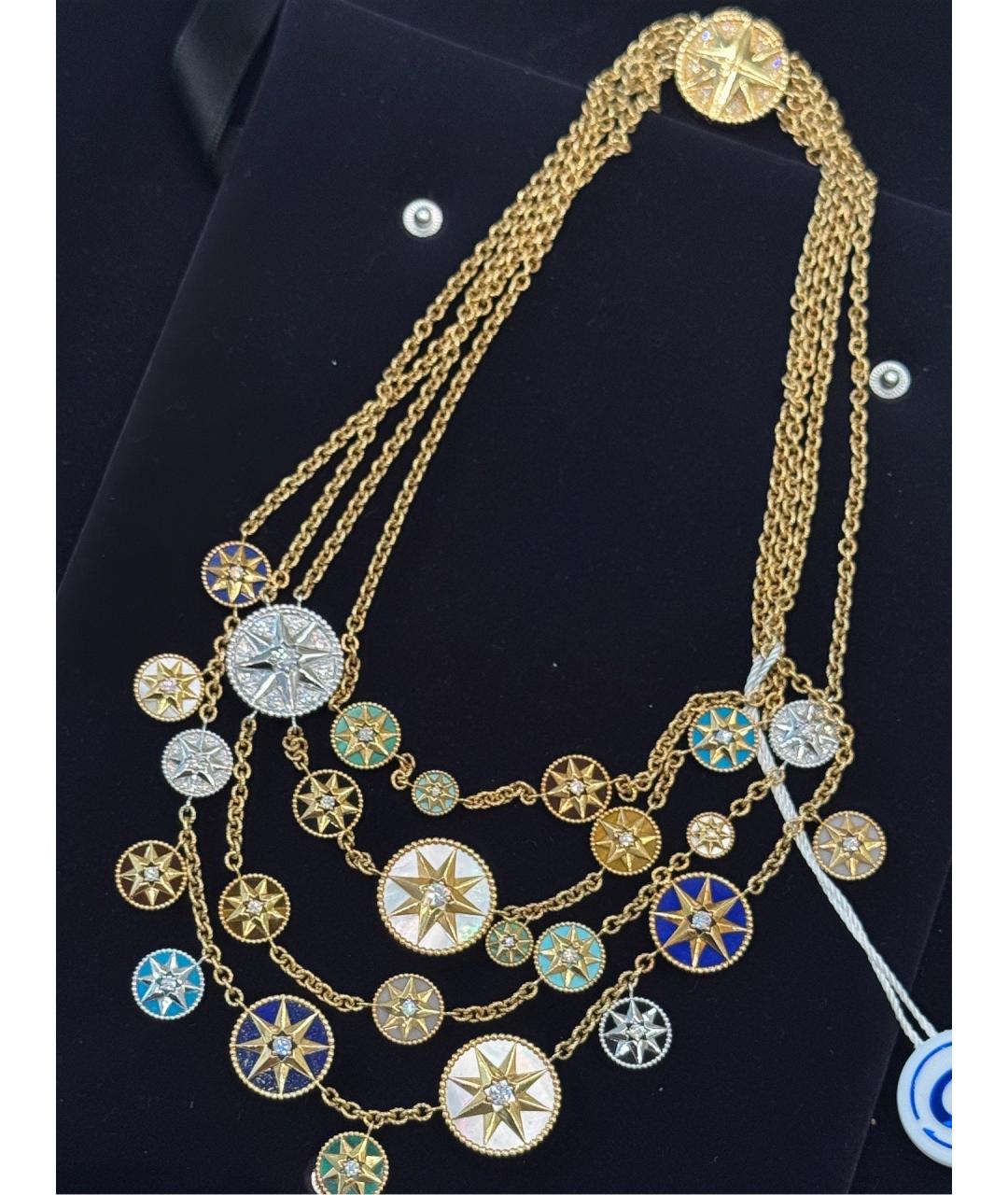 CHRISTIAN DIOR Золотое колье из розового золота, фото 5