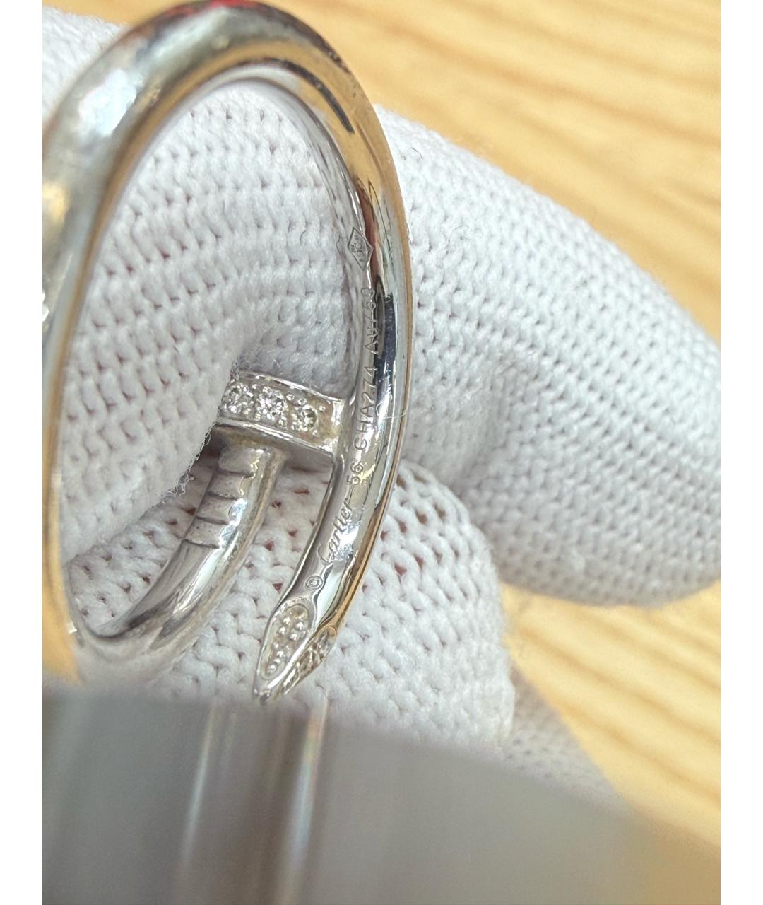 CARTIER Серебряное кольцо из белого золота, фото 3