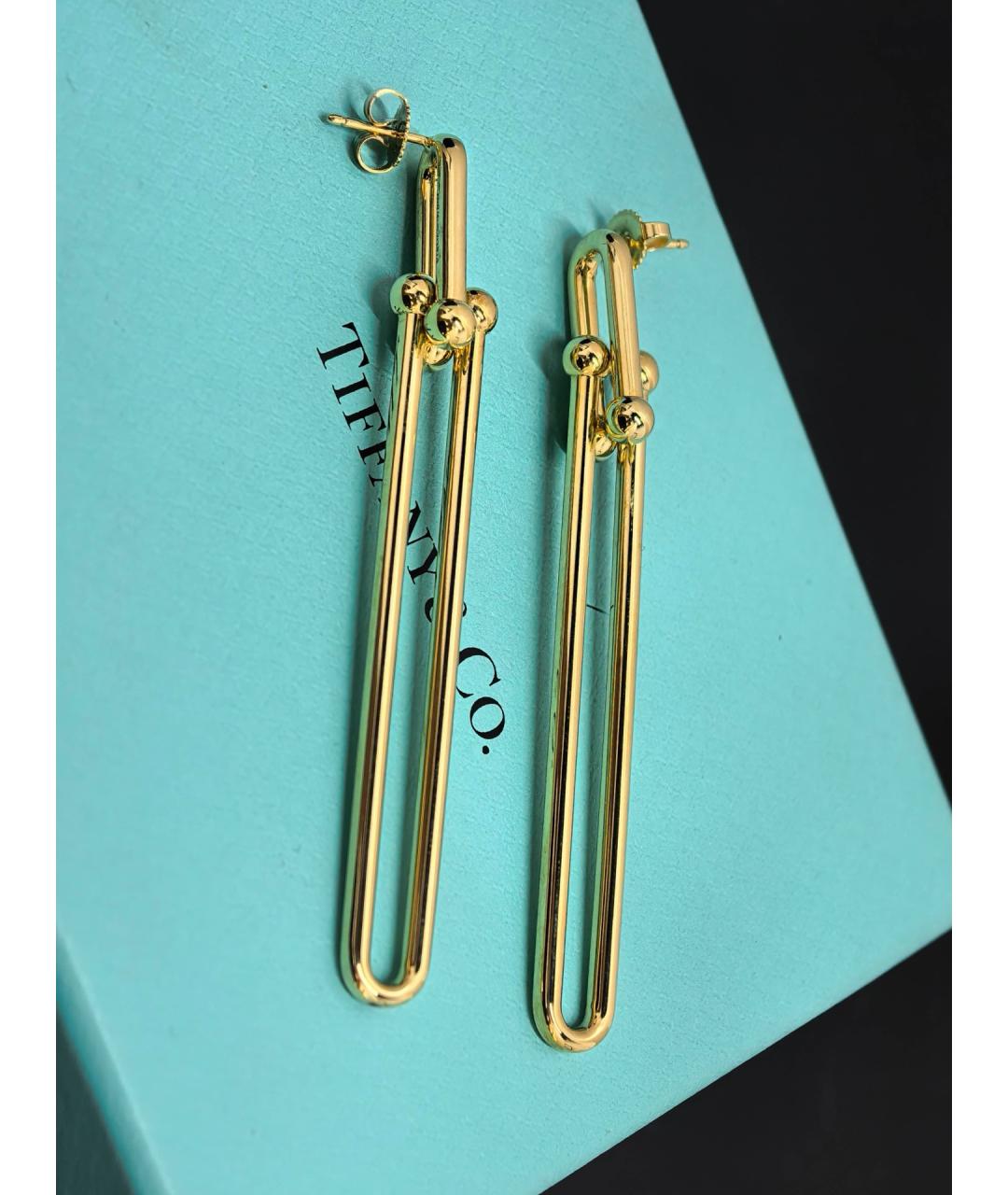 TIFFANY&CO Золотые серьги из розового золота, фото 6