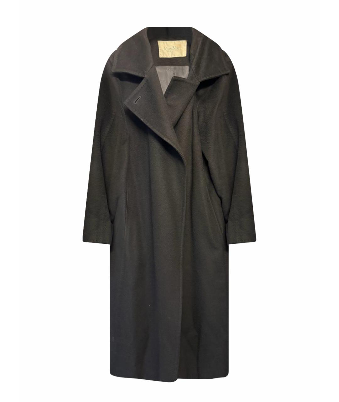MAX MARA Черное пальто, фото 1