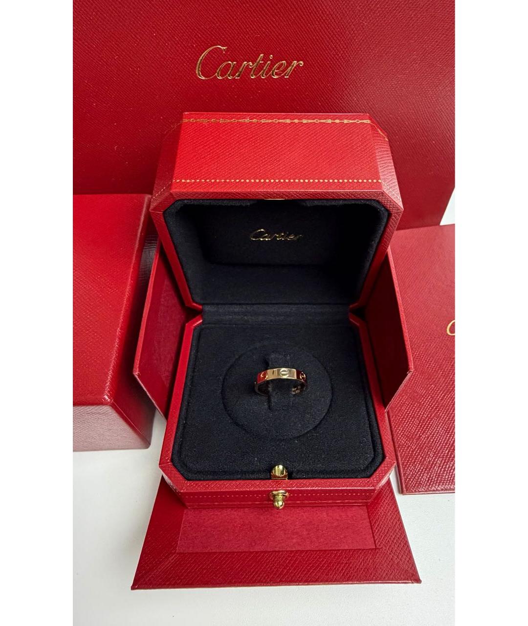 CARTIER Золотое кольцо из розового золота, фото 3
