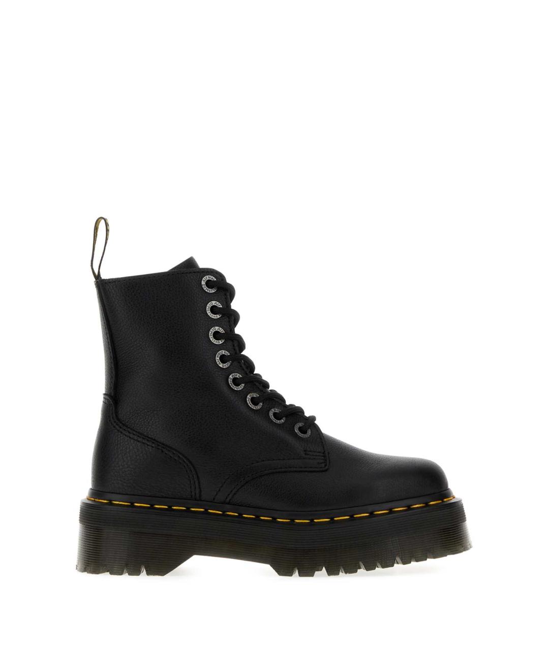 DR. MARTENS Черные кожаные ботинки, фото 1