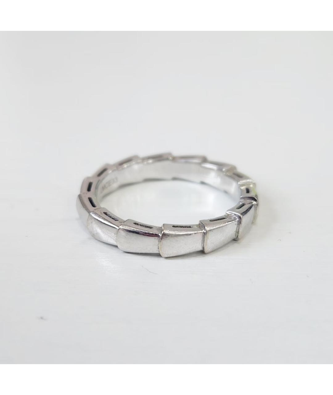BVLGARI Серебряное кольцо из белого золота, фото 3
