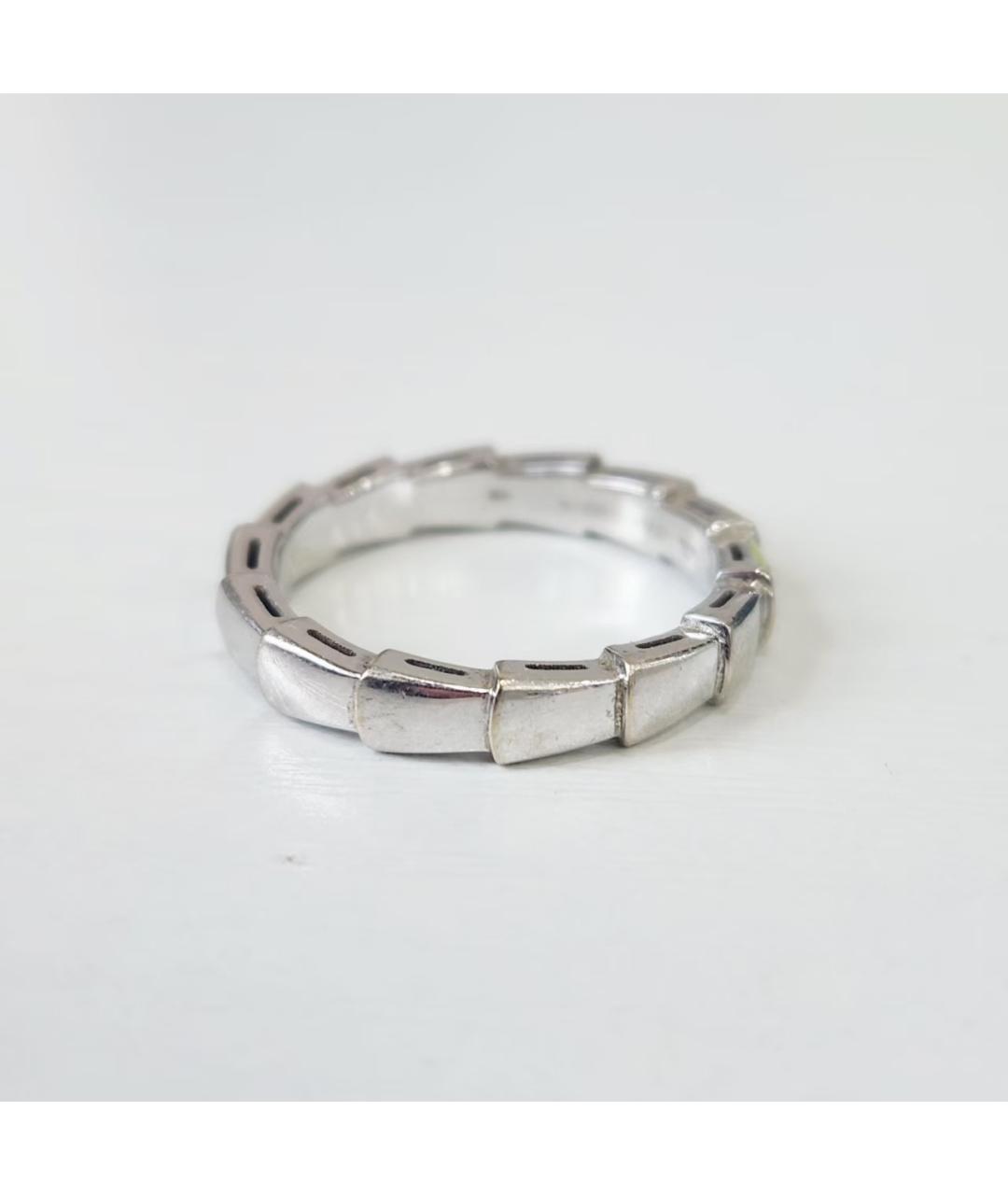 BVLGARI Серебряное кольцо из белого золота, фото 2