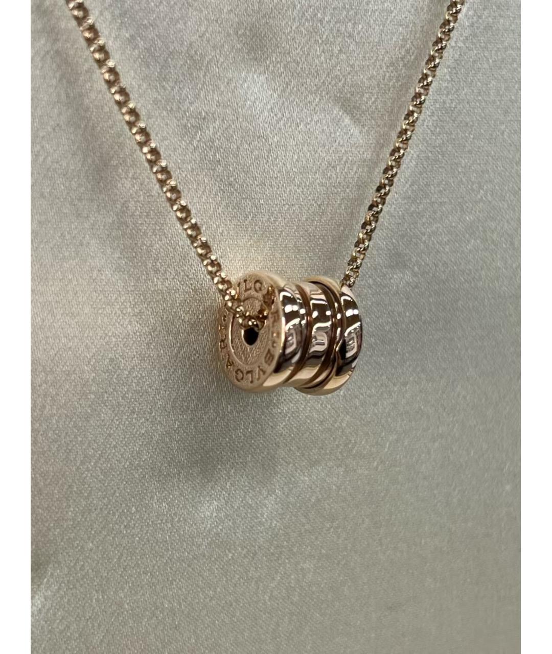 BVLGARI Золотая подвеска из розового золота, фото 2