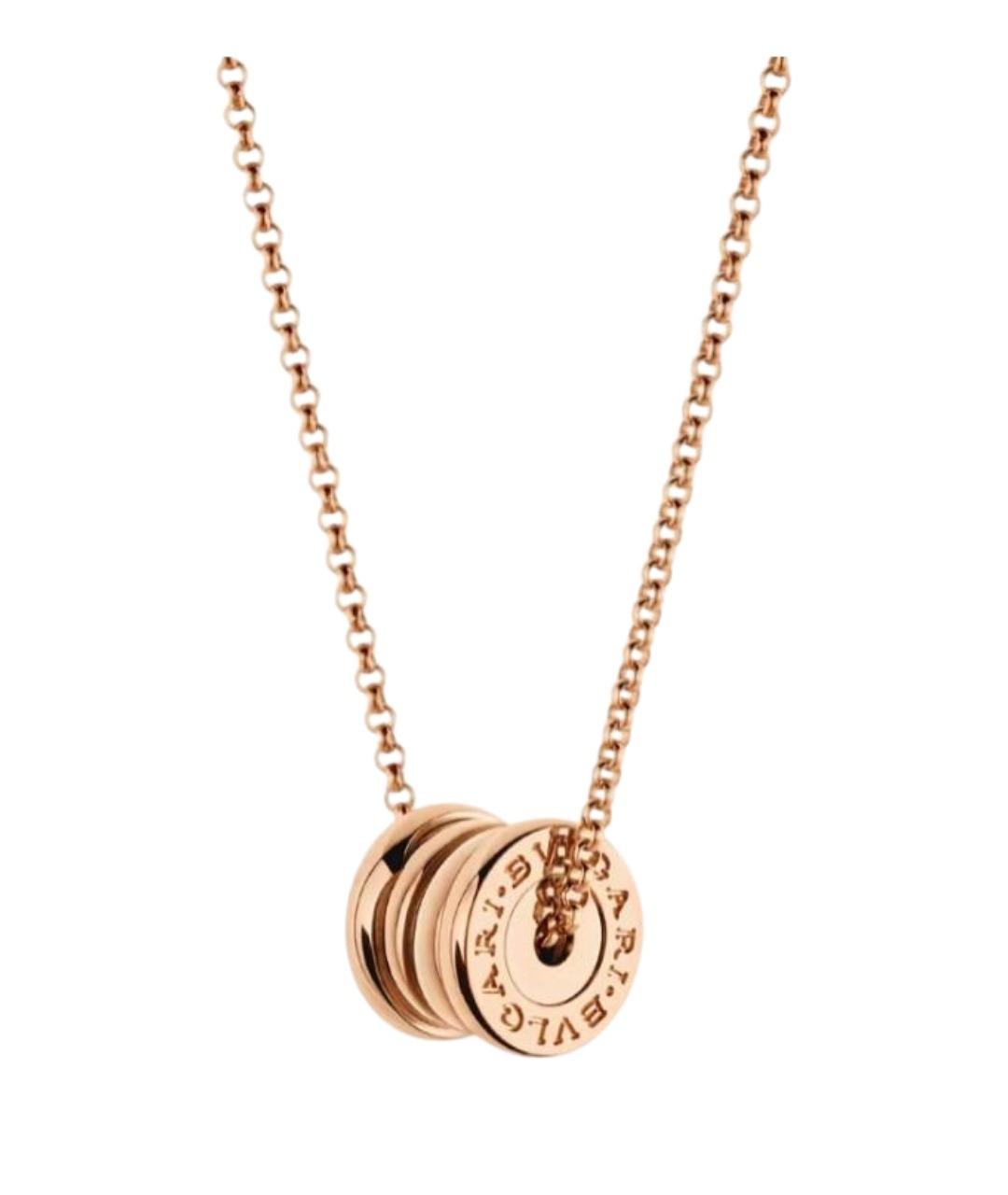 BVLGARI Золотая подвеска из розового золота, фото 1
