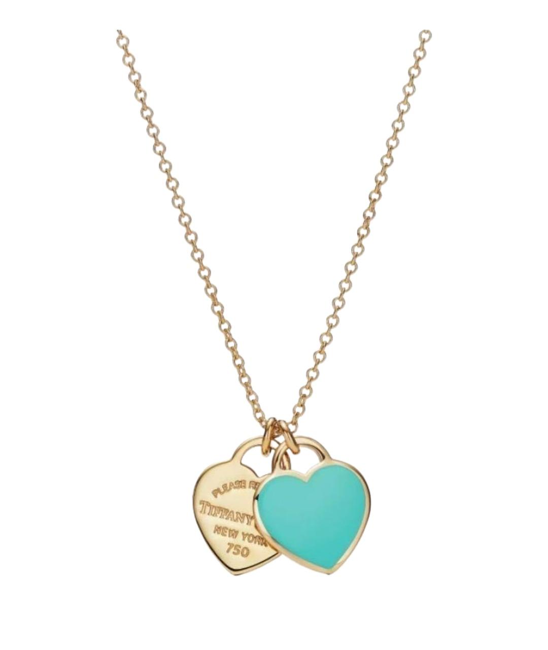 TIFFANY&CO Золотая подвеска из желтого золота, фото 1