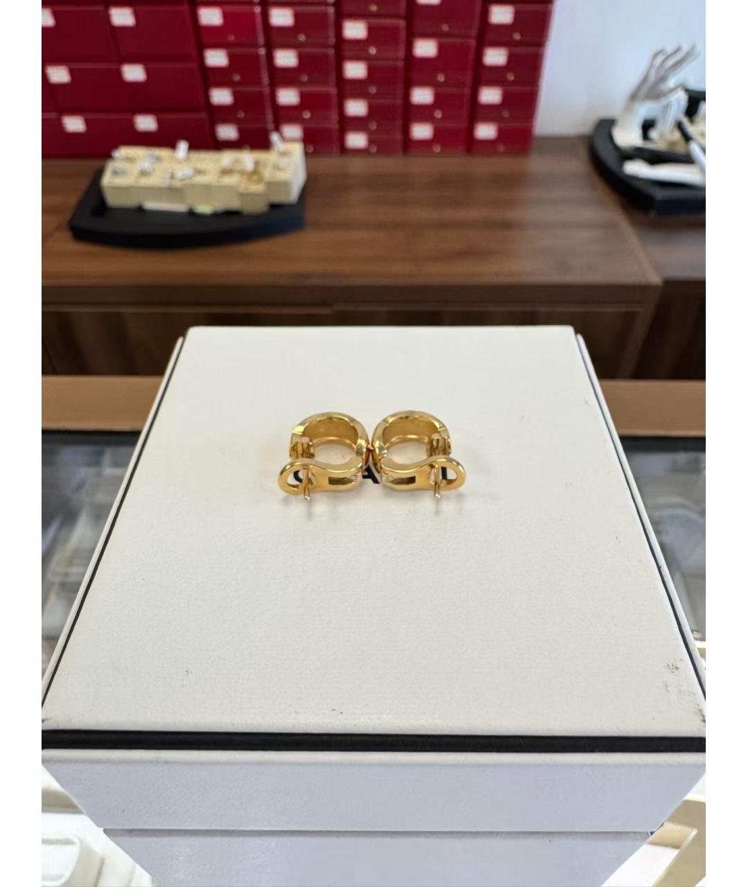 CHANEL Золотые серьги, фото 4