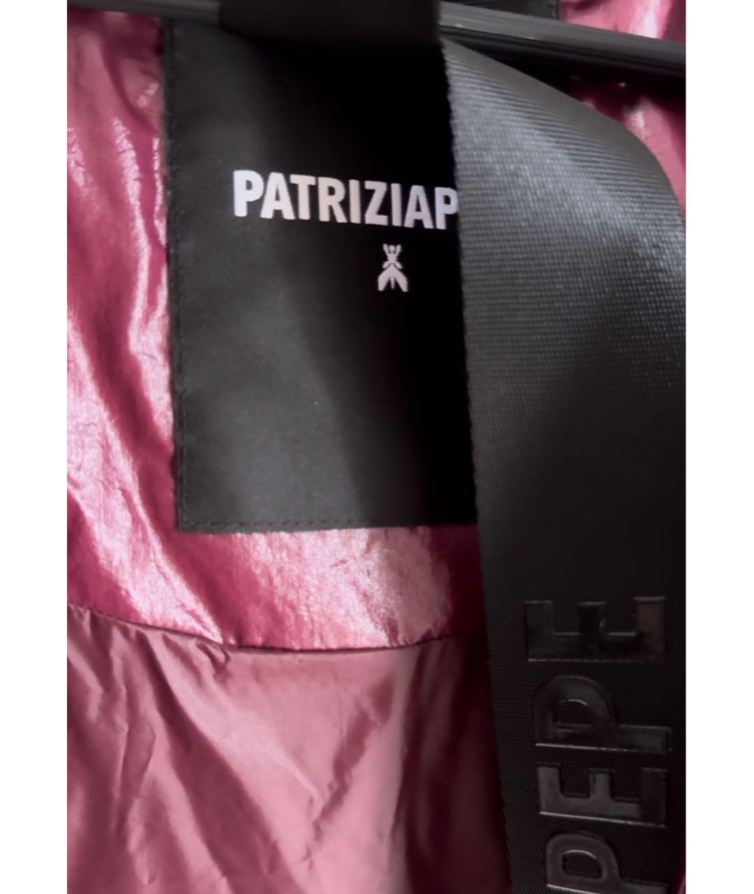 PATRIZIA PEPE Бордовый пуховик, фото 6