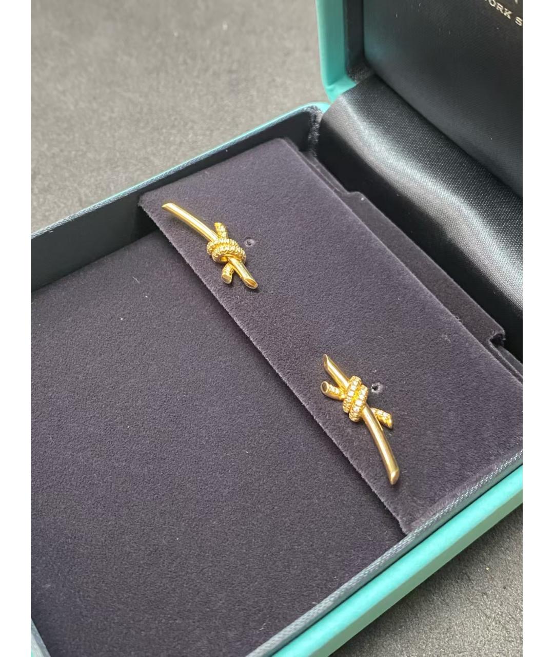 TIFFANY&CO Золотые серьги из розового золота, фото 3