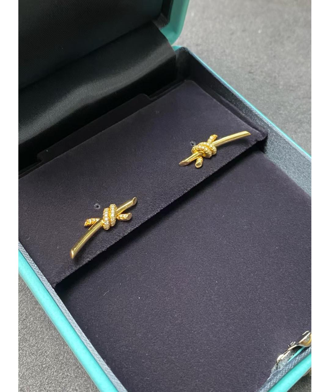 TIFFANY&CO Золотые серьги из розового золота, фото 2