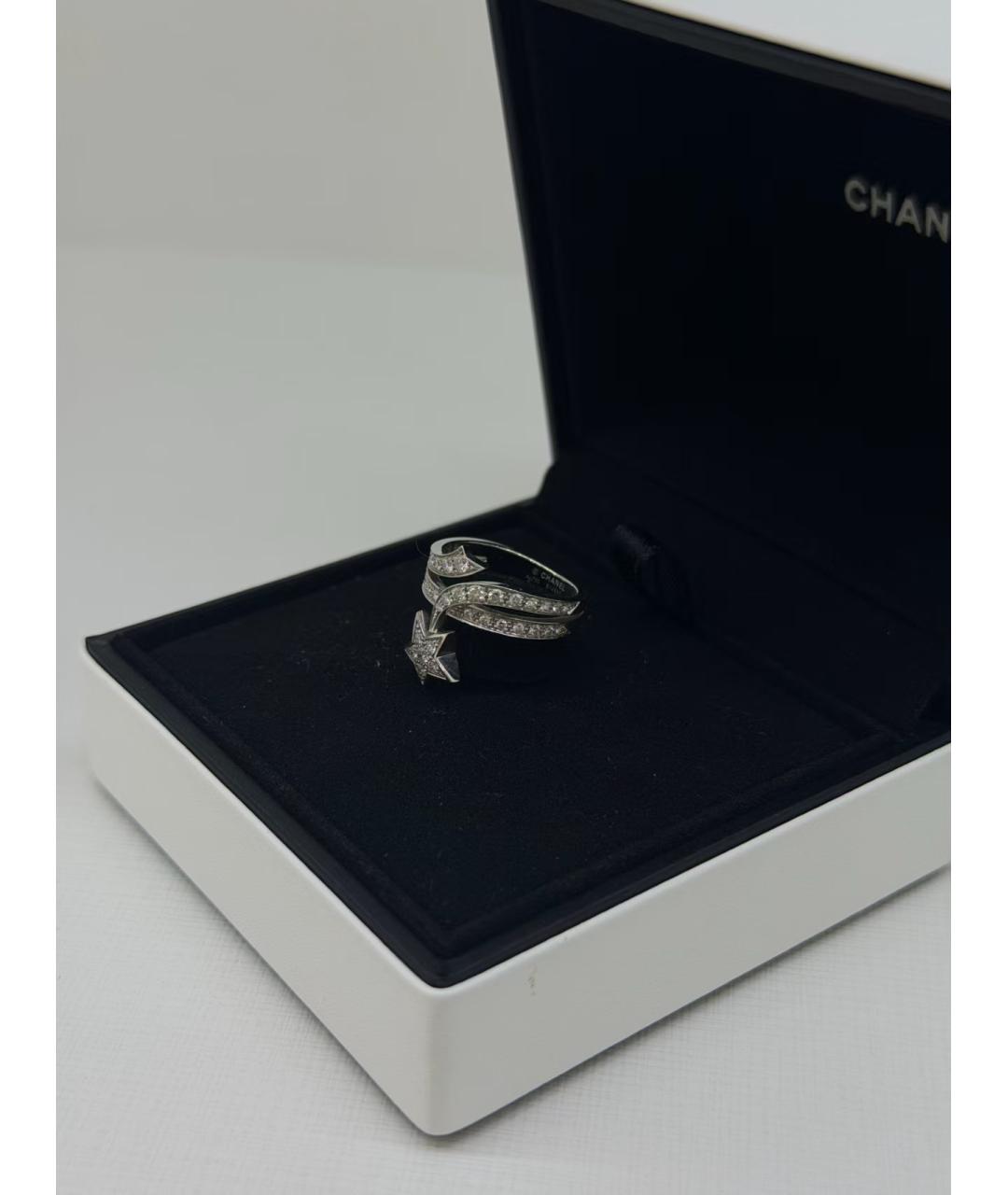 CHANEL Серебряное кольцо из белого золота, фото 3