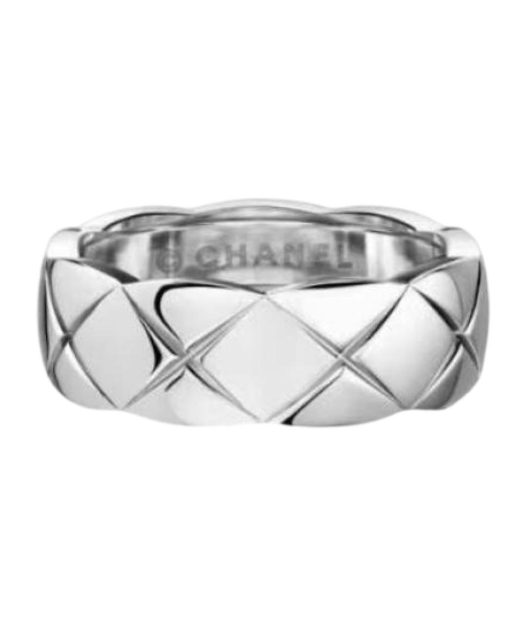 CHANEL Серебряное кольцо из белого золота, фото 1