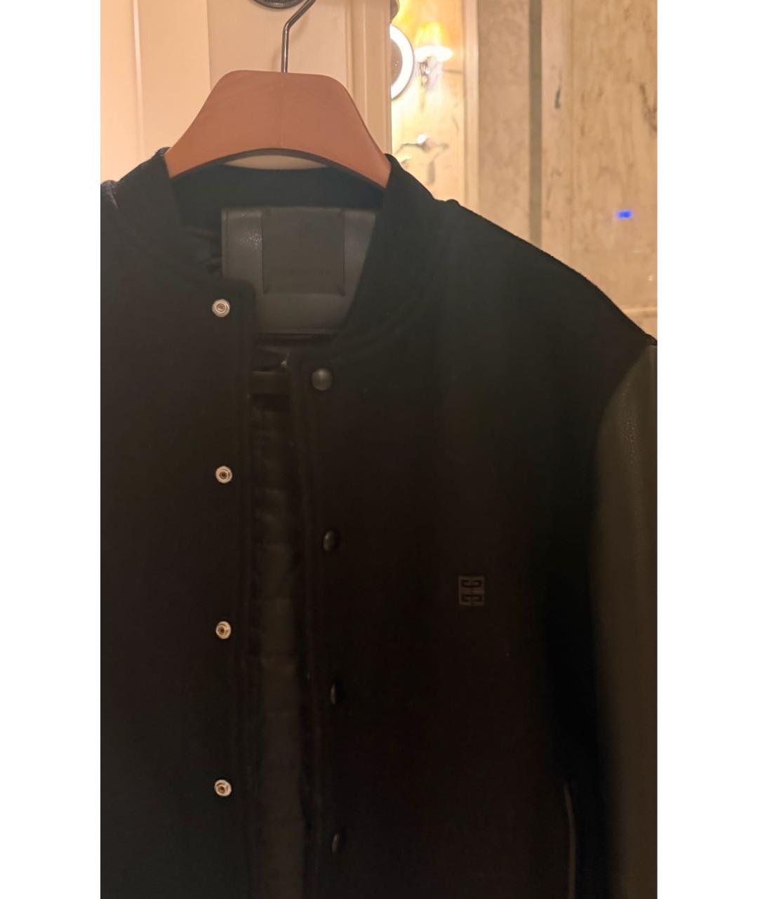 GIVENCHY Черная шерстяная куртка, фото 3