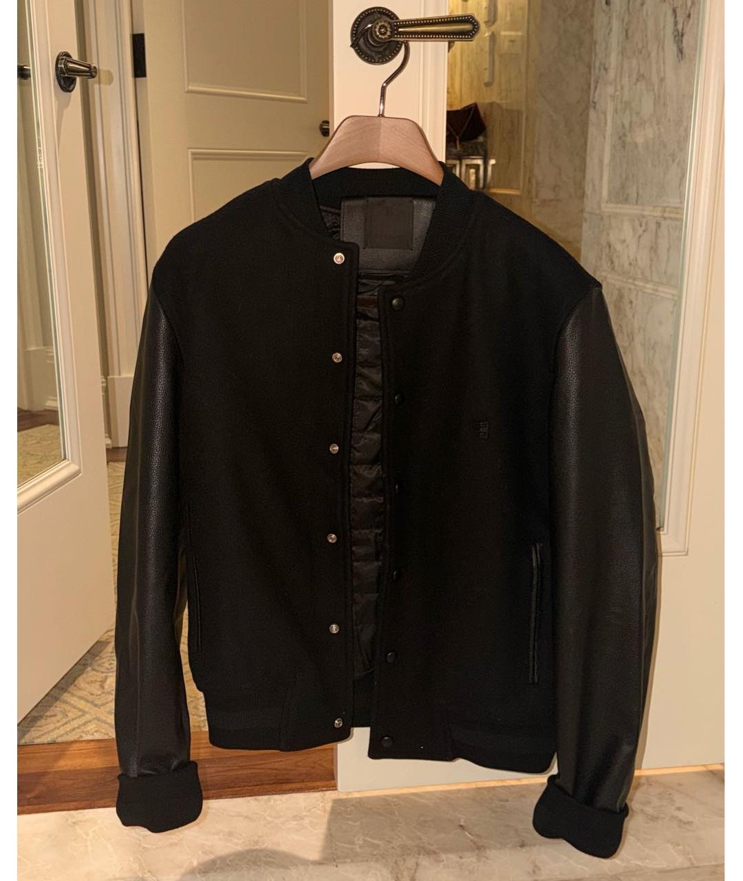 GIVENCHY Черная шерстяная куртка, фото 5